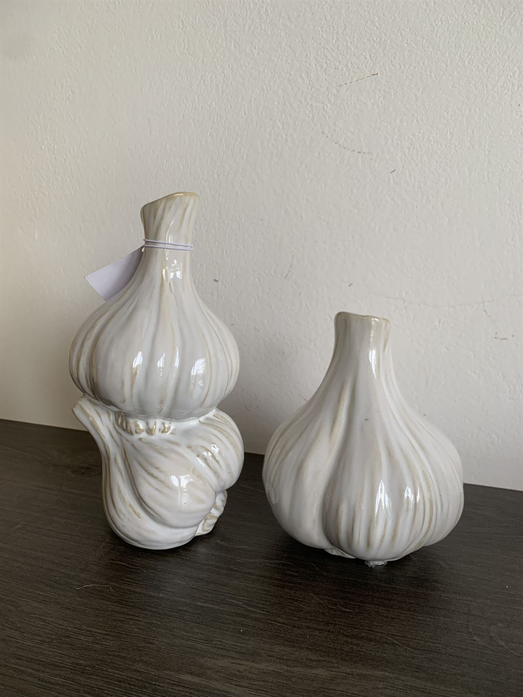 Zelenina česnek váza 11 cm