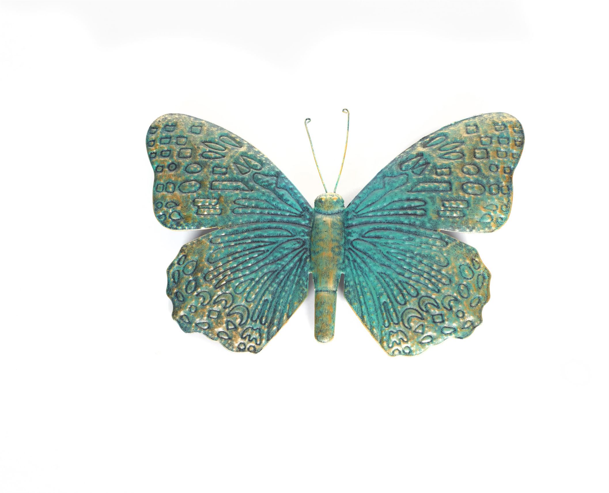 Nástěnná dekorace motýl 31 cm