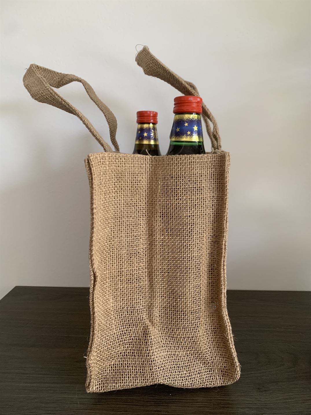 Taška na pivní láhve "the only bagage I need"