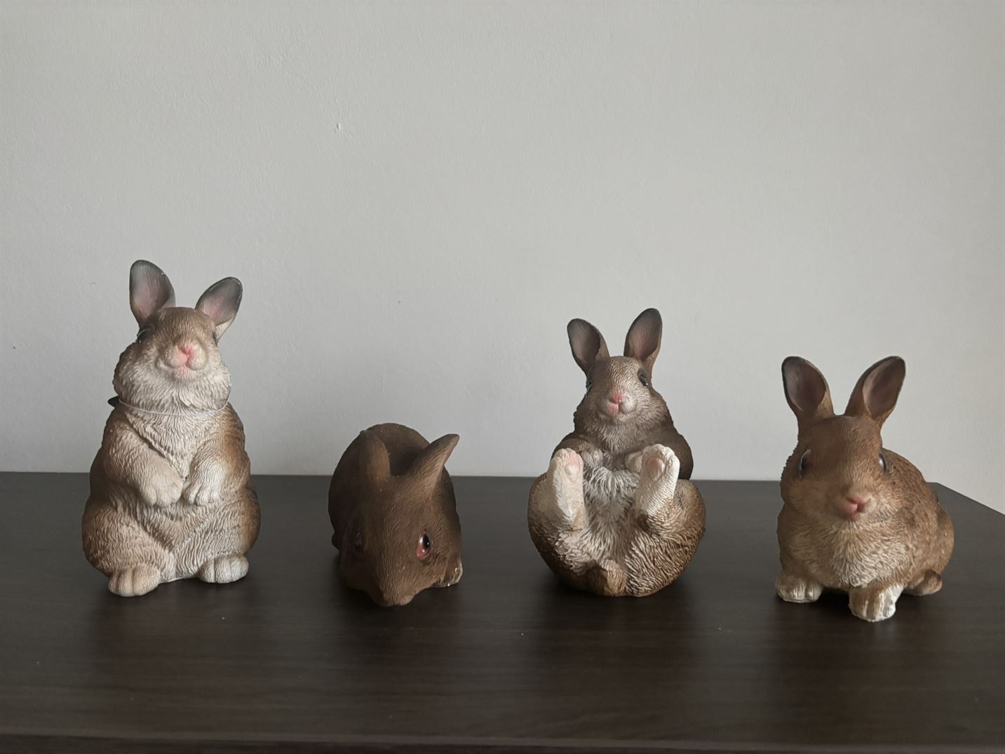 Zajíček 13 cm sada 4 ks