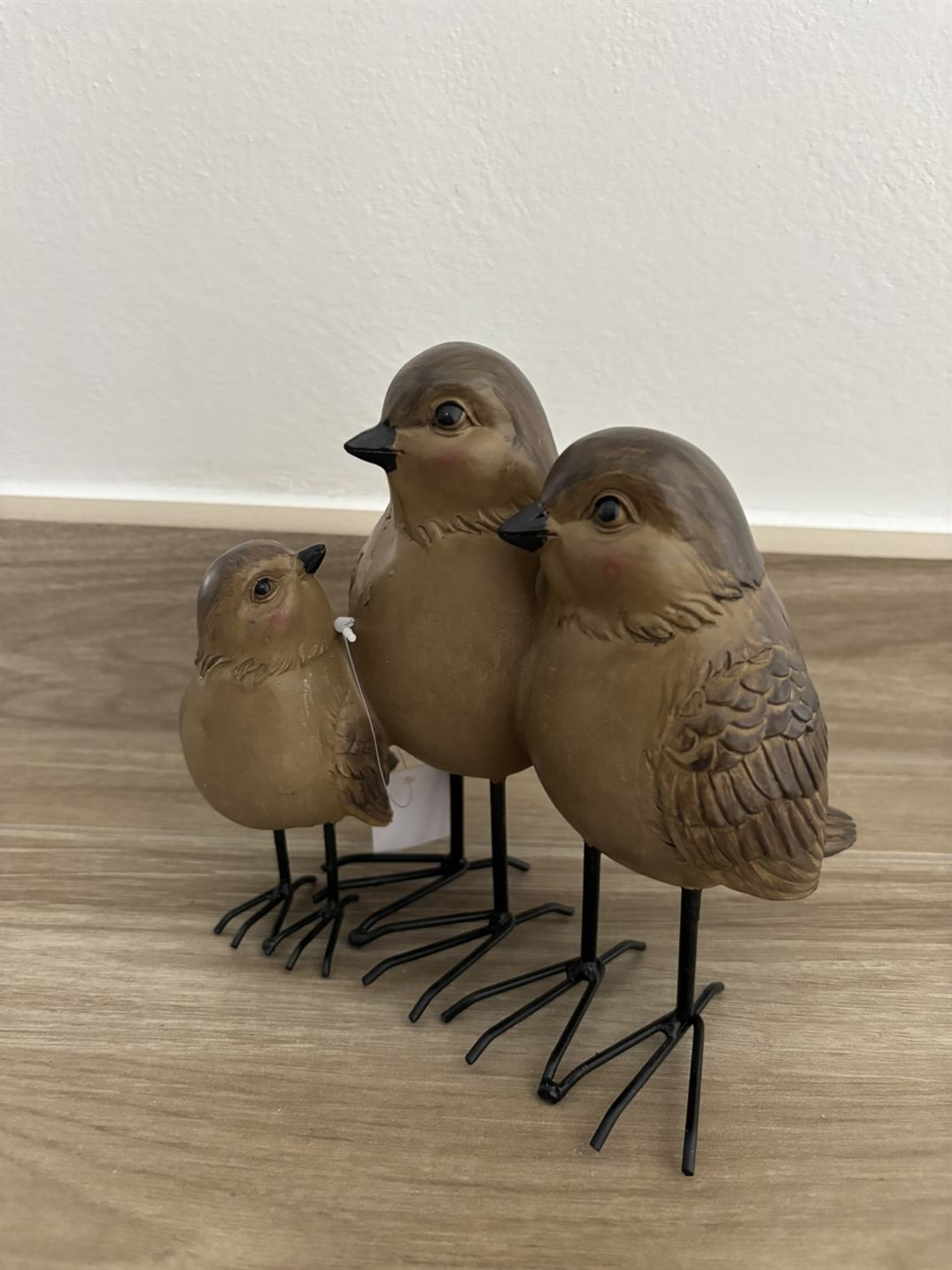 Tři ptáci na nožkách 16 cm