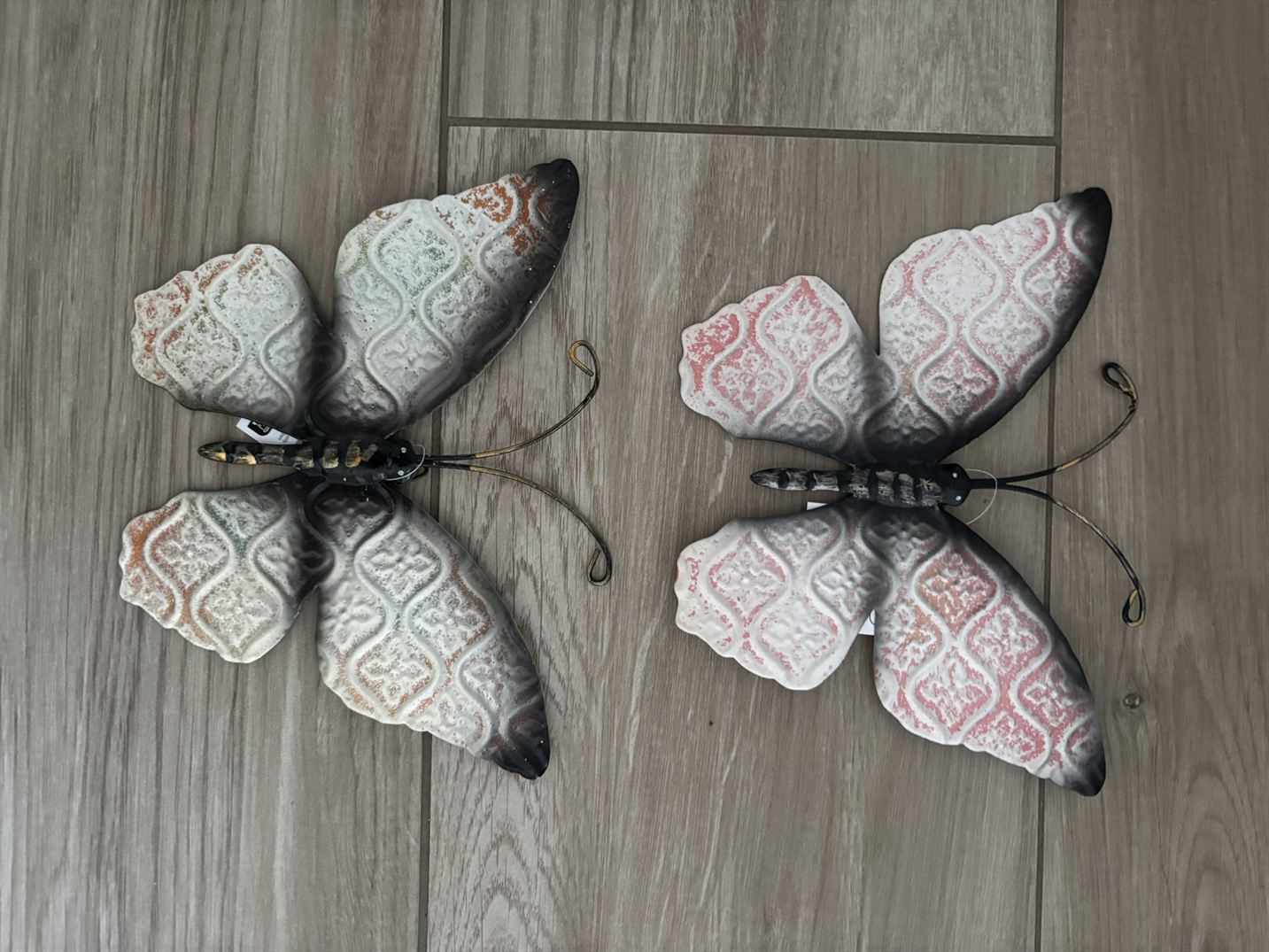 Nástěnná dekorace motýli 20 cm sada 4 ks