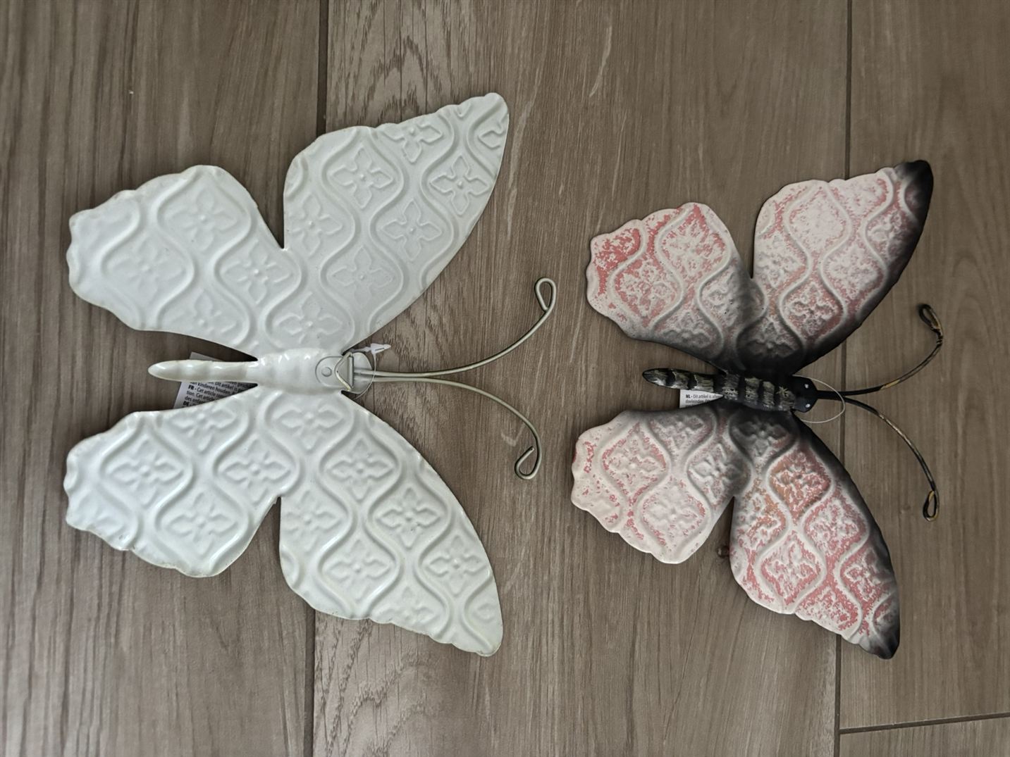 Nástěnná dekorace motýli 20 cm sada 4 ks