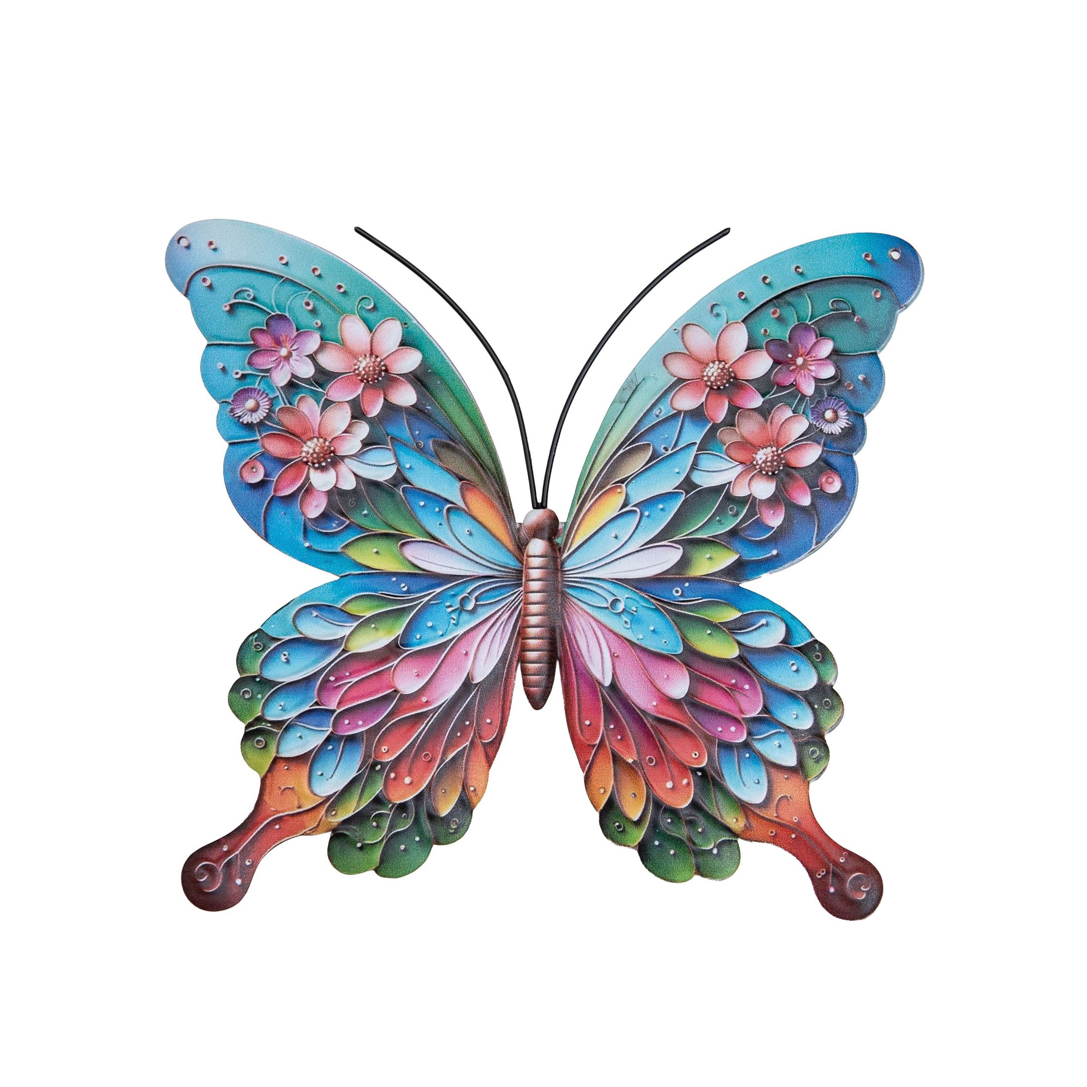 Nástěnná dekorace motýl 18 cm