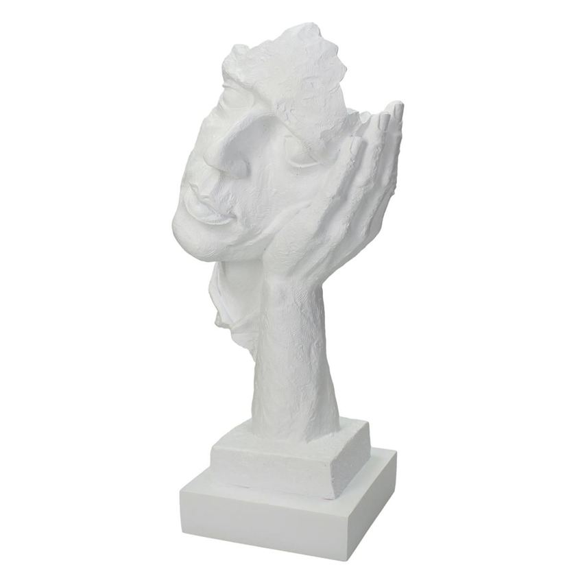 Dekorace stolní obličej 33 cm