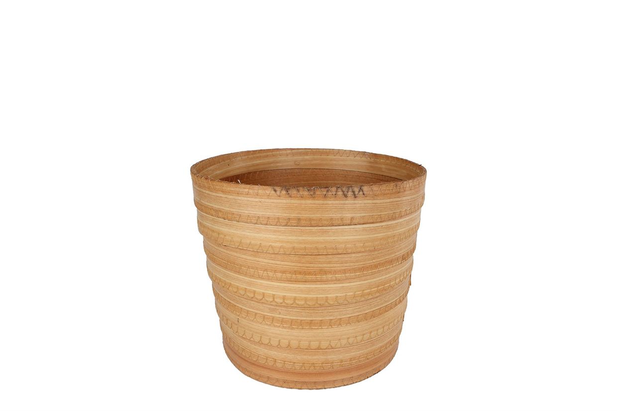 Květináč dřevěný 19,5 cm