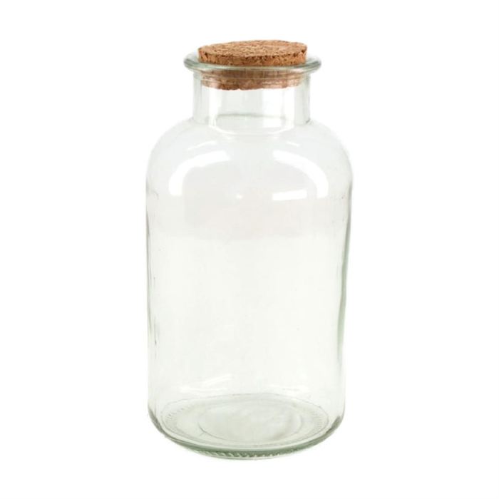 Láhev s korkovým uzávěrem 20,5 cm