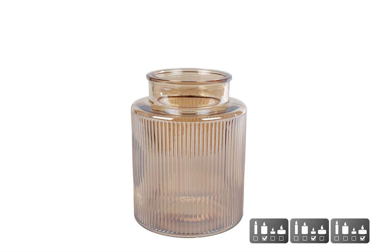 Kalich na svíčku/váza Niam 17 cm