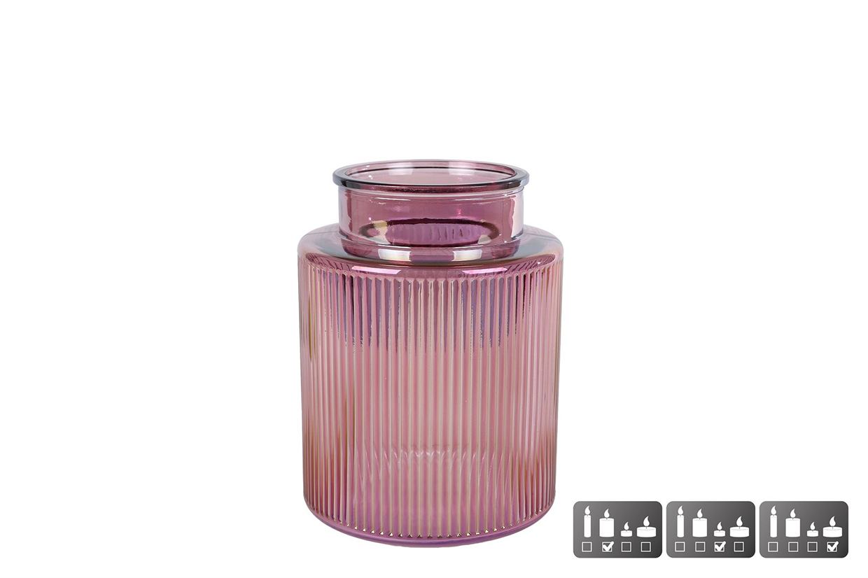 Kalich na svíčku/váza Niam 17 cm