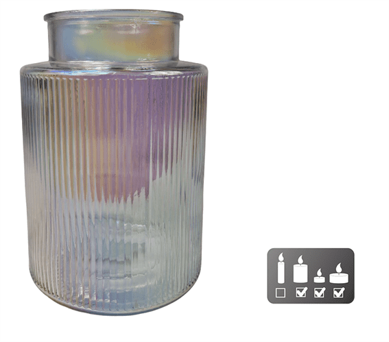 Kalich na svíčku/váza Niam 17 cm