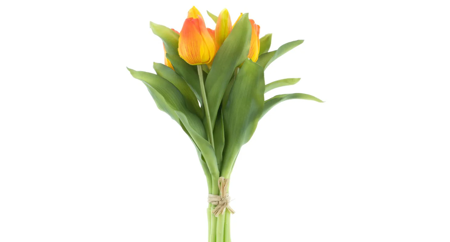 Tulipány silikonové 31 cm 7 ks