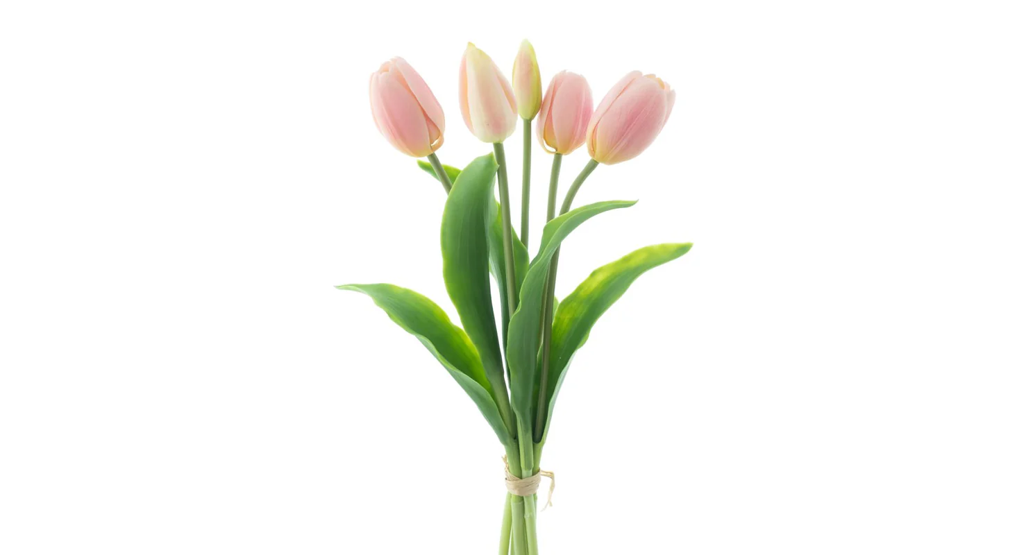 Tulipány silikonové 36 cm 5 ks