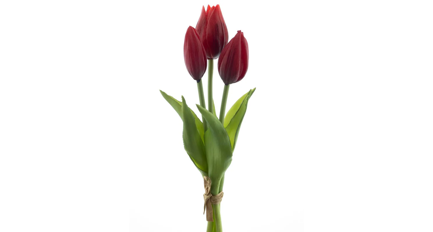 Tulipány silikonové 25 cm 3 ks