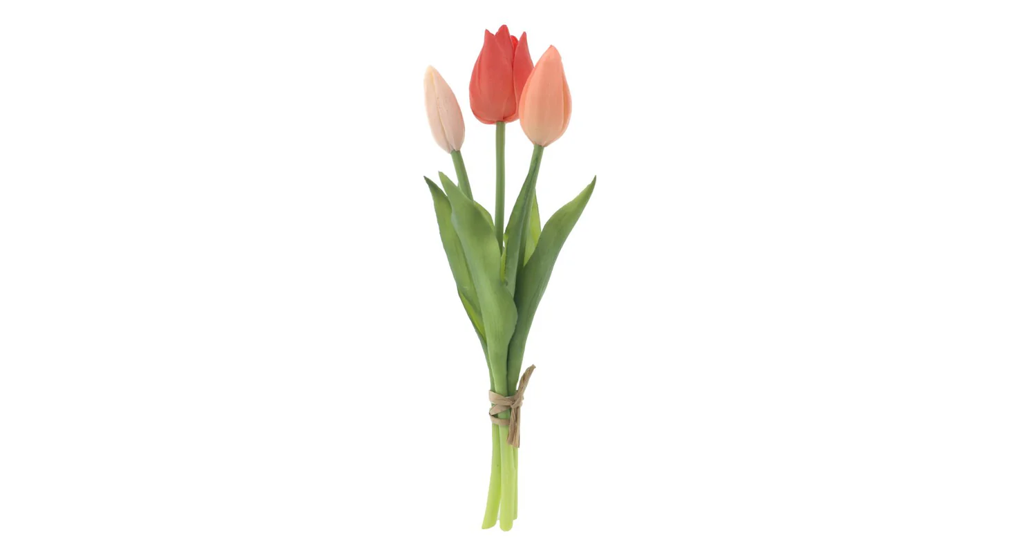 Tulipány silikonové 25 cm 3 ks