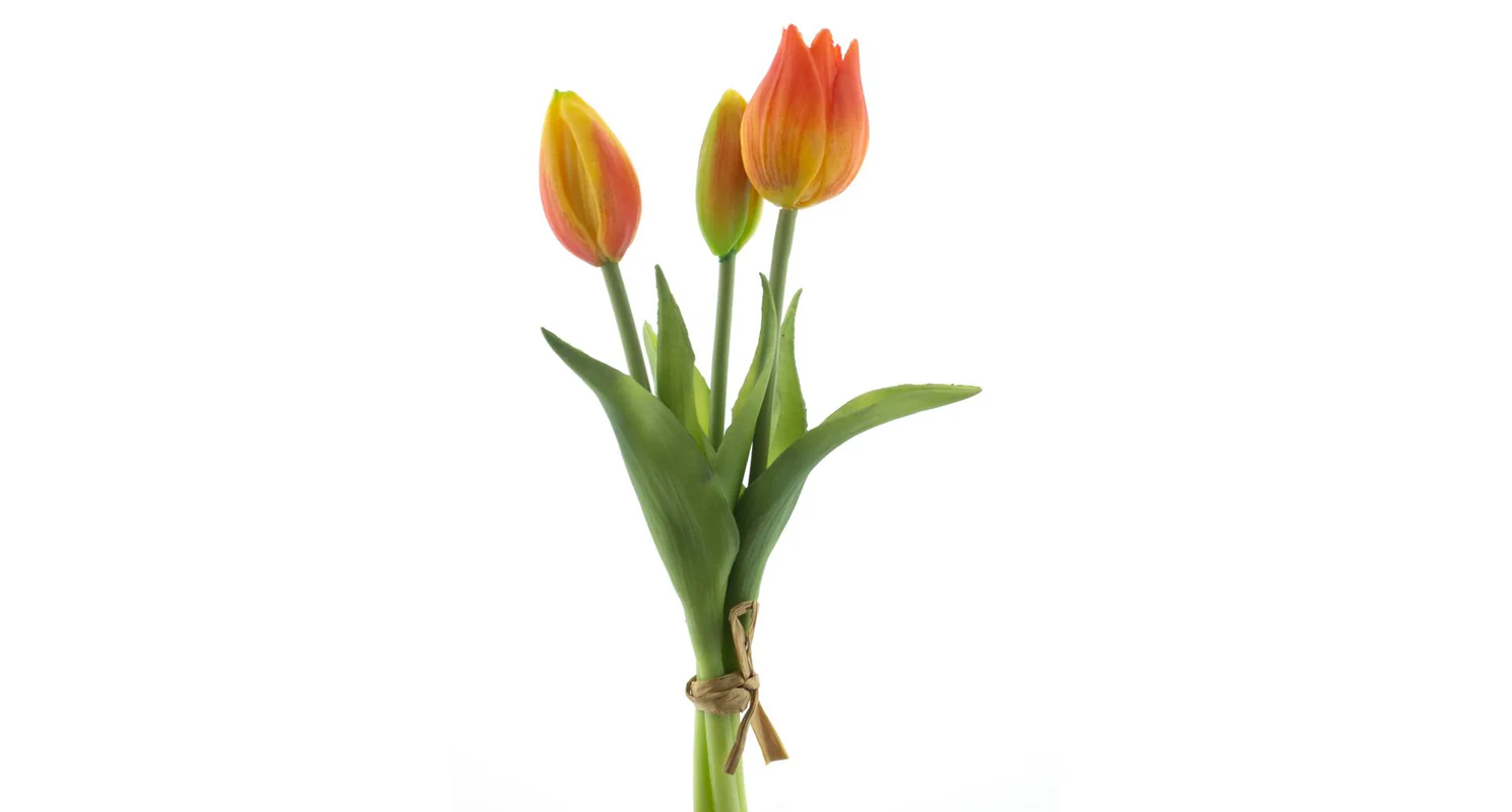 Tulipány silikonové 25 cm 3 ks