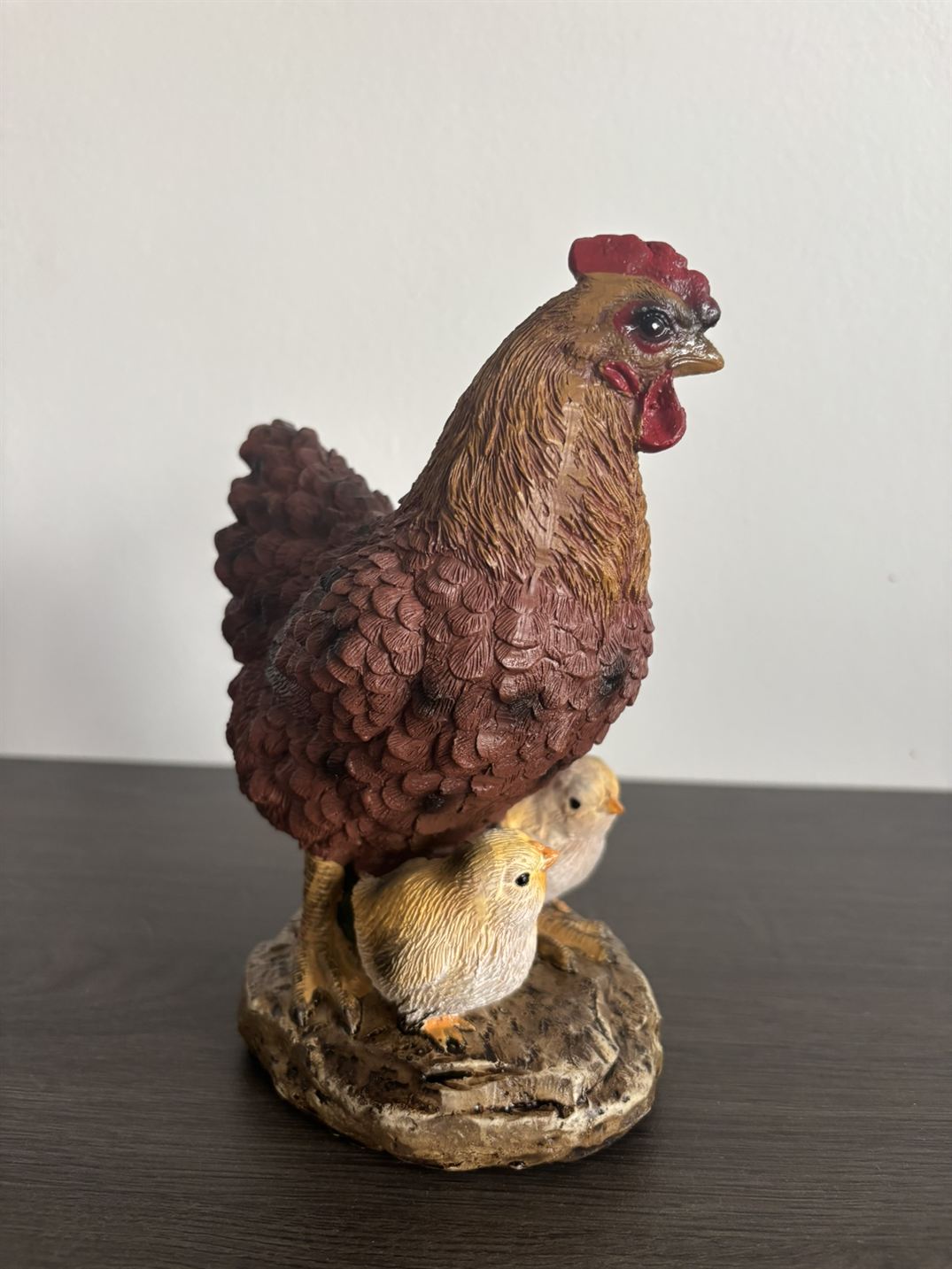 Slepice s kuřátky 20 cm