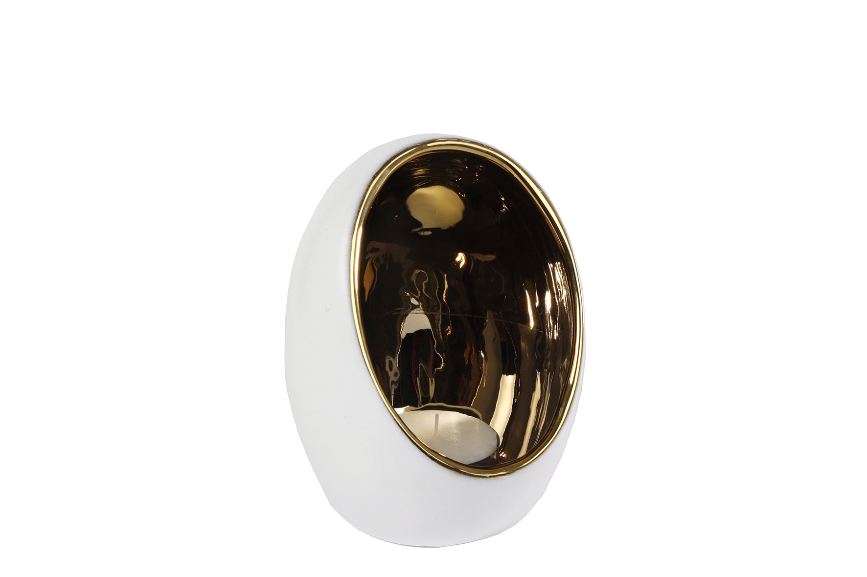 Kalich na čajovou svíčku vajíčko 17,5 cm