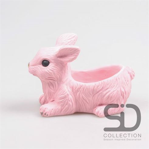 Květináč zajíc 17,5 cm