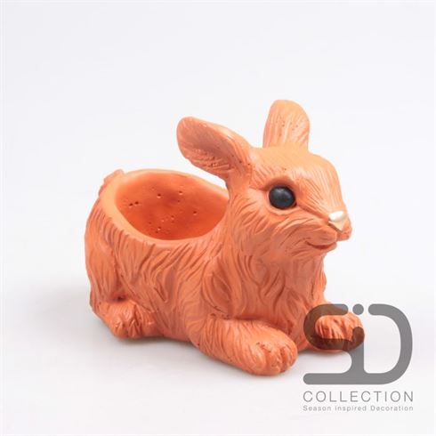Květináč zajíc 17,5 cm